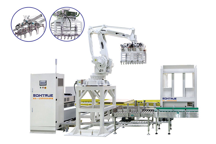 Robot pembuat palet baru: alat canggih untuk debut produksi cerdas
